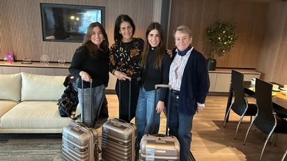 María José Rodríguez, Verónica Andwanter, Bernardita Gepp (de Via Club) y Verónica Guzmán.&nbsp;