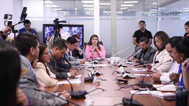 La Comisión de Desarrollo Económico en sesión el 19 de marzo de 2024, en donde se trató sobre el segundo informe del proyecto de ley de turismo.&nbsp;