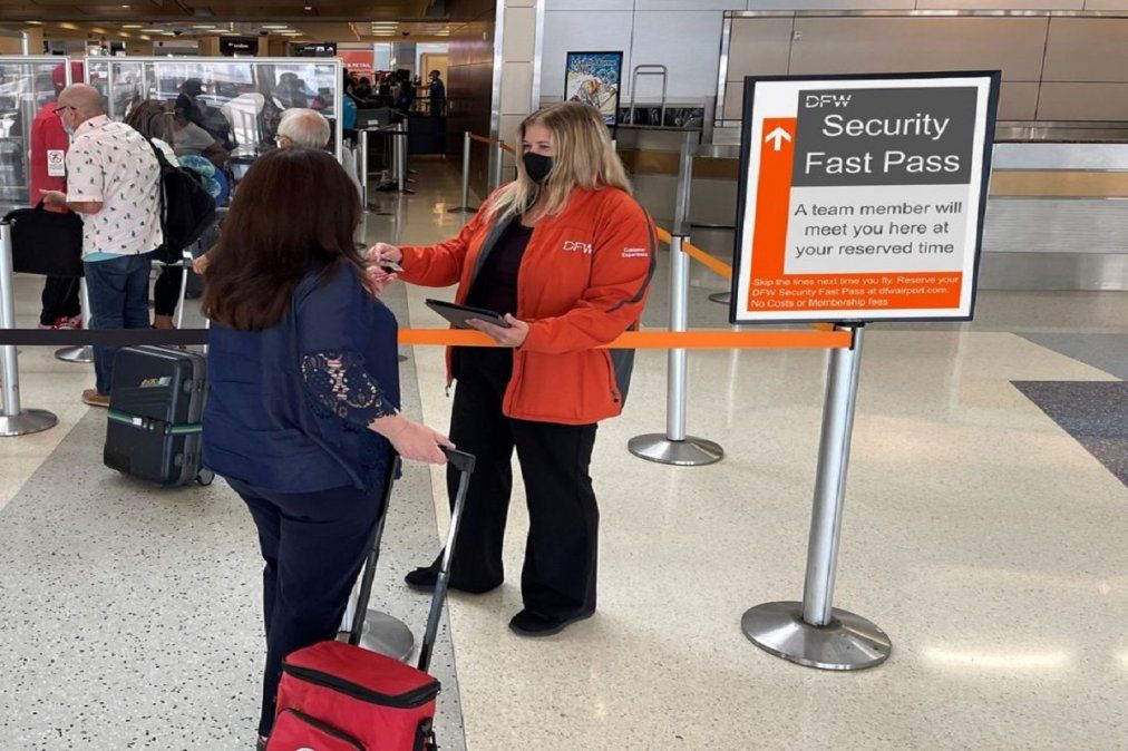 El aeropuerto DFW optimizará la Terminal D con Security Fast Pass.