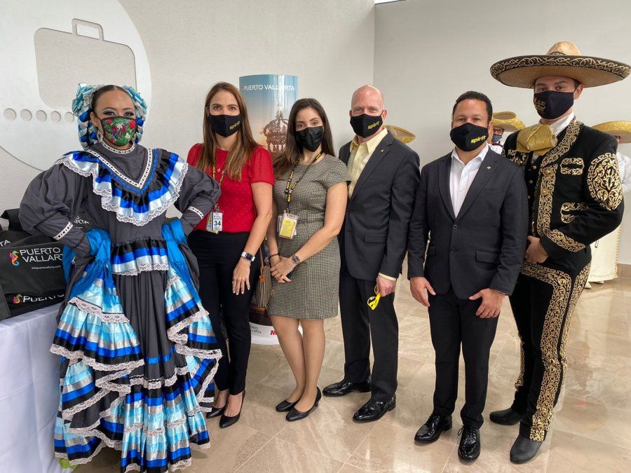 Directivos de Spirit Airlines presentaron sus tres nuevas rutas.