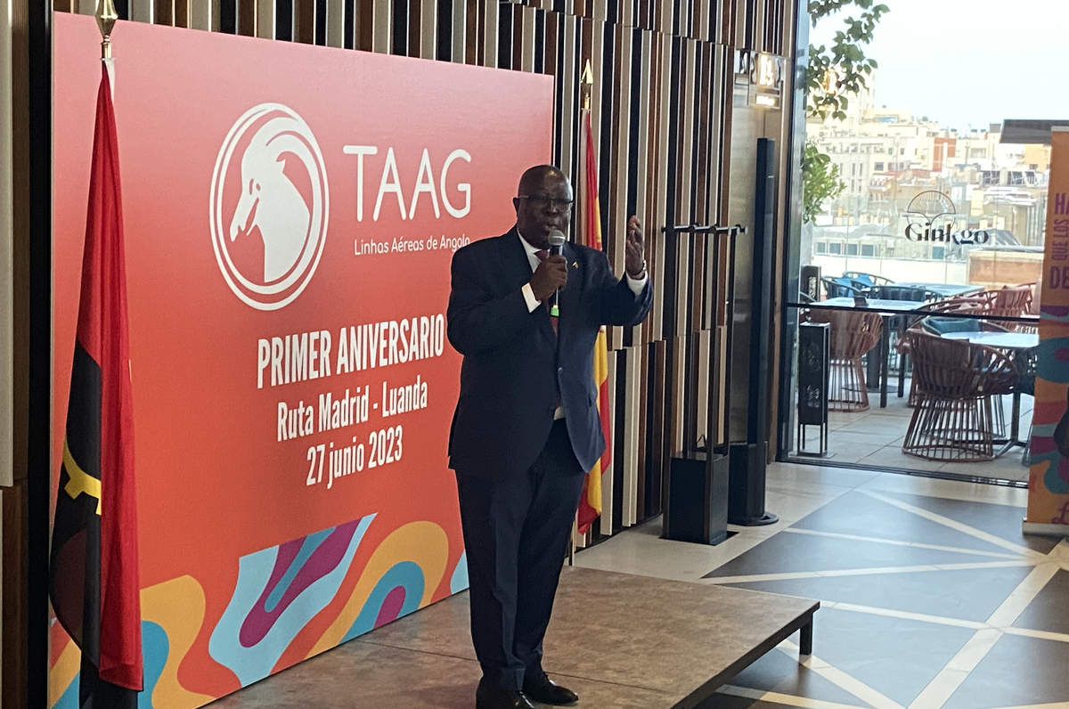 El embajador de Angola en España, Alfredo Dombe. El embajador de Angola en España, Alfredo Dombe.