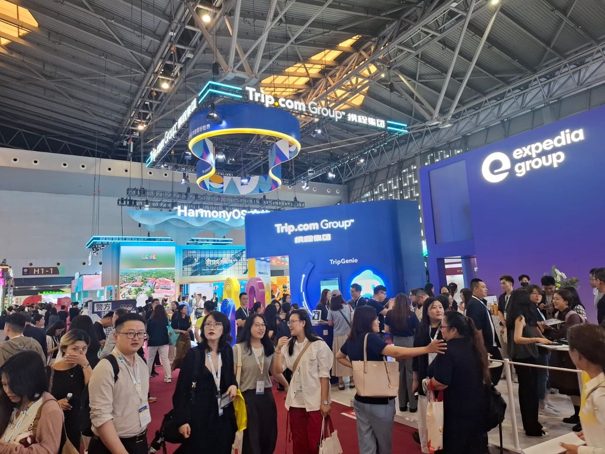 Interior de la ITB China 2026.