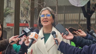 La subsecretaria de Turismo, Verónica Pardo, se refirió a las cifras de llegadas de turistas a Chile en una rueda de prensa.&nbsp;