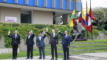 El traspaso de la presidencia de la CAN se realizó durante la XXII Reunión del Consejo Presidencial Andino