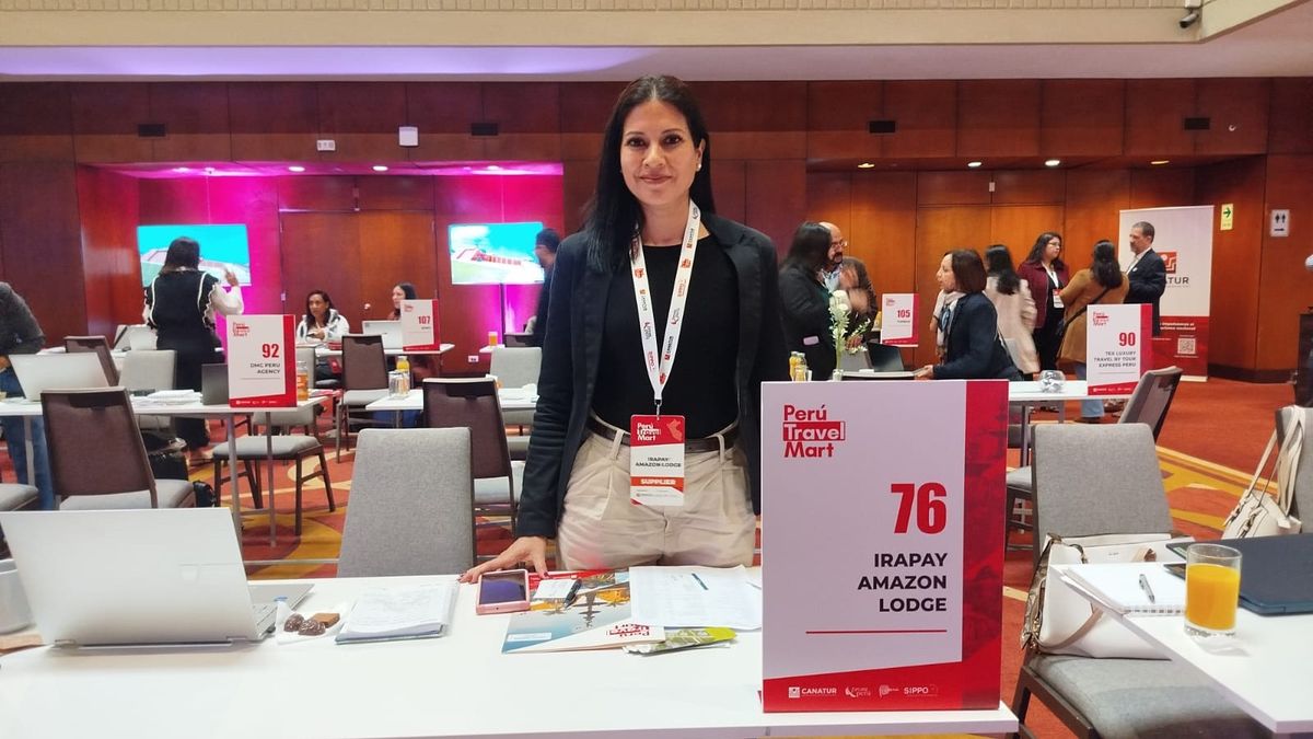 Silvia Hernández, gerente de ventas de Irapay Amazon Lodge en Iquitos.