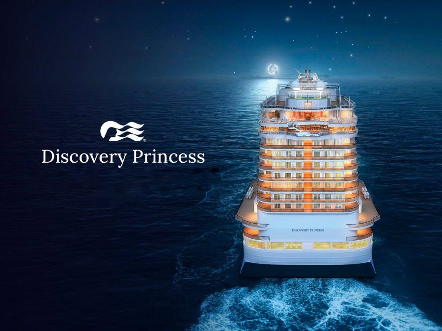 El Discovery Princess de Princess Cruises.