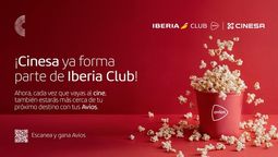 Alianza entre Iberia Club y Cinesa