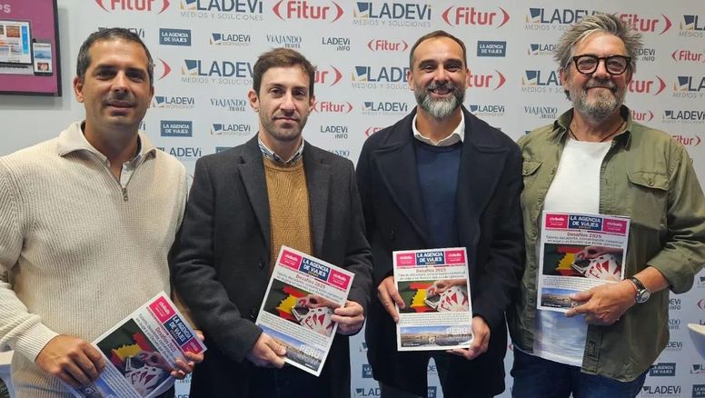 Carnival Tours: Juan Pablo Boti, Product Lead; Luciano Tessarolo, socio y director general; Matías Alfaro, socio y director comercial y operativo; y Oso Marsan, asesor de Desarrollo Organizacional.