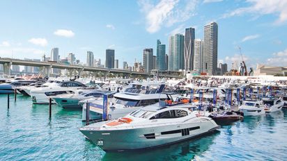 Miami se prepara para la 85.ª edición del Discover Boating Miami International Boat Show