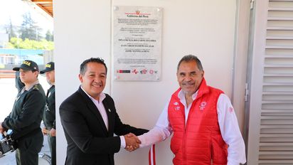 Juan Mathews, titular de Mincetur consideró que el Complejo Turístico Baños del Incapromoverá el turismo en la región.