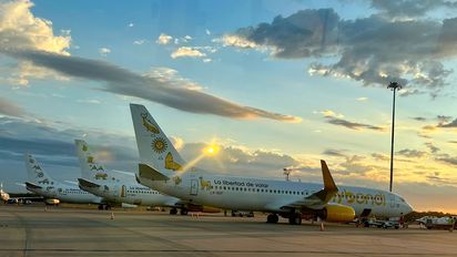 La flota de Flybondi crecerá con la incorporación de una aeronave Airbus A320. La flota de Flybondi crecerá con la incorporación de una aeronave Airbus A320.