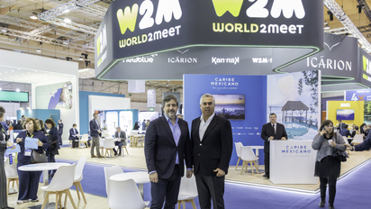 Gabriel Subías (izquierda), CEO de W2M World2Meet y Duarte Correia, Country Manager de la compañía en Portugal.