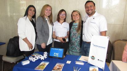 Equipo de Terrawind en los workshops de Ladevi en Bogotá.