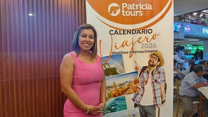 Francesca Andrade, gerente general del turoperador Patricia Tours, se reunió con las agencias de viajes en un almuerzo de camaradería para presentar su calendario viajero 2026.