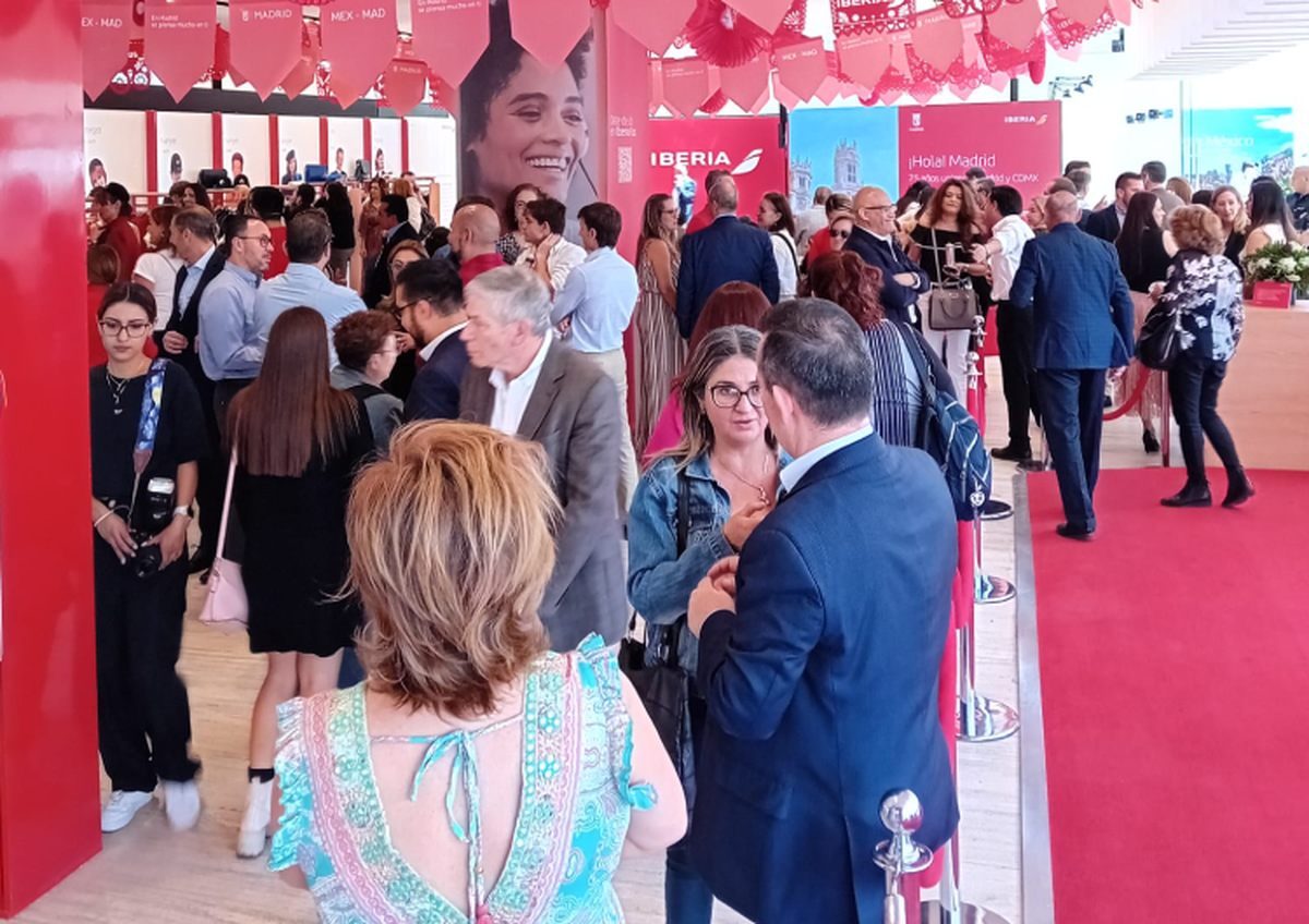 Iberia conecta Ciudad de México y Madrid desde 1950.