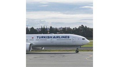 Turkish Airlines aterrizó en Bogotá