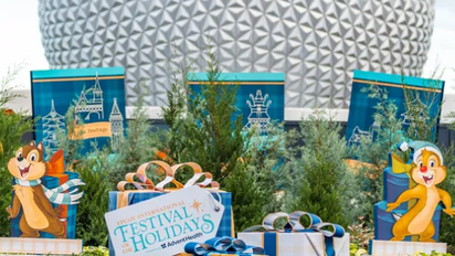 &nbsp;Festival Internacional de Vacaciones 2022 en Epcot, presentado por AdventHealth, del 25 de noviembre al 30 de diciembre.