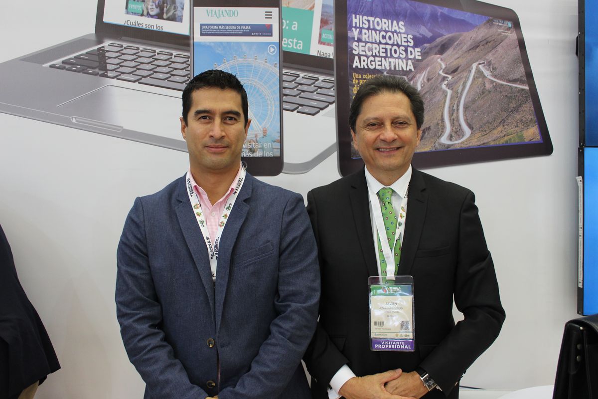 Mauricio Valencia y Javier Valencia, equipo comercial de Option Travel.