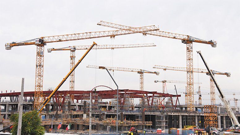 Las obras del Nuevo Pudahuel, en Santiago de Chile, uno de los aeropuertos más modernos del Cono Sur.