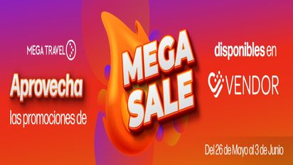 Mega Travel beneficia a agencias de viajes con Mega Sale 2025