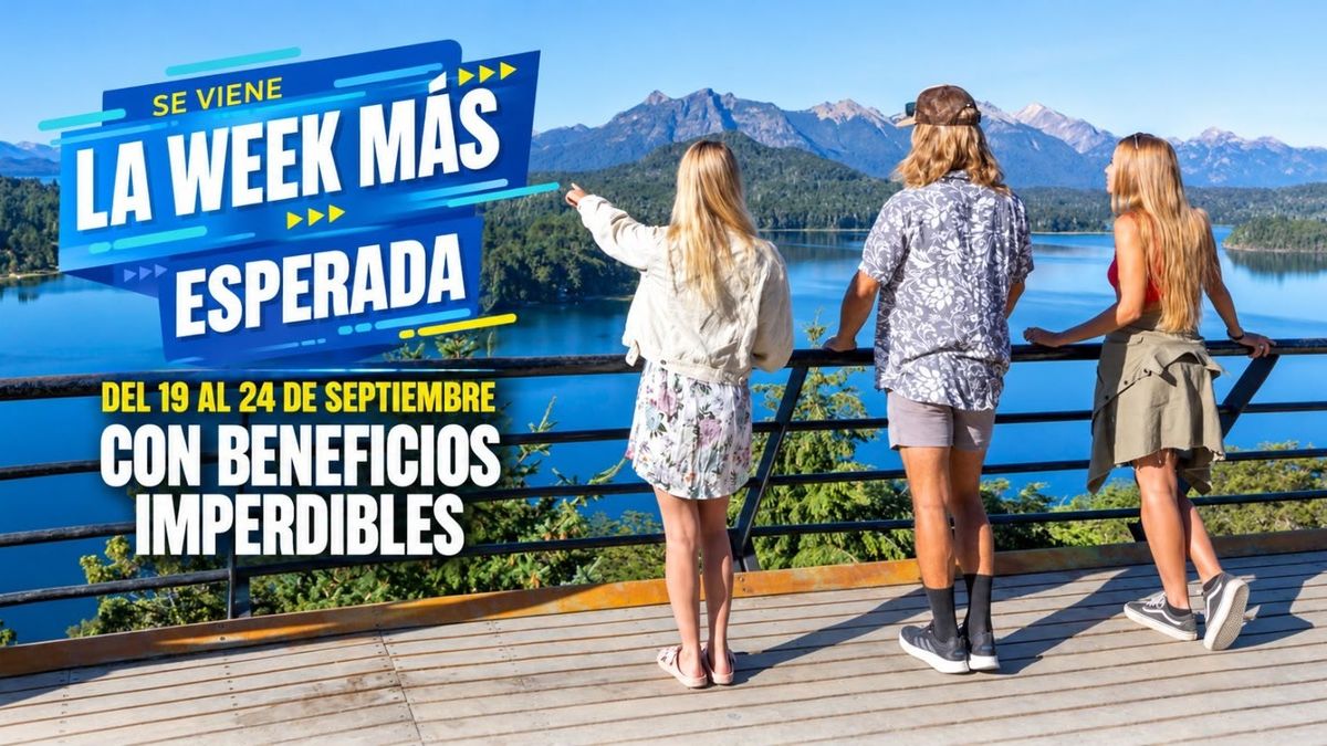 El Emprotur puso en marcha el 19 de septiembre una nueva edición de Bariloche Week, una acción promocional que se extenderá hasta el miércoles 30.
