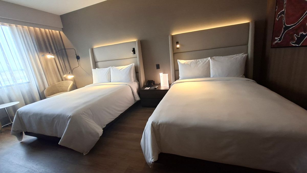 Habitaciones dobles del Wyndham Grand Costa del Sol Lima Airport.