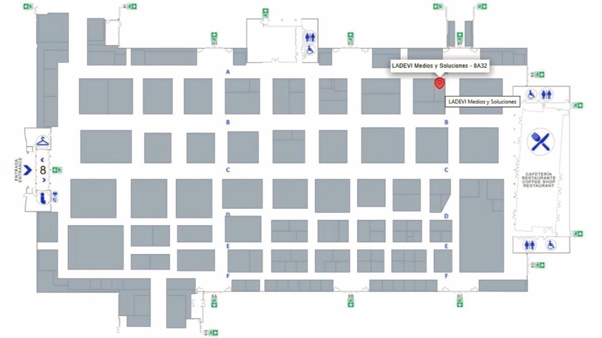 Durante Fitur 2026, Ladevi Medios y Soluciones recibirá a los profesionales del sector en el Pabellón P08, stand 8A32.