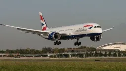 Avión de British Airways