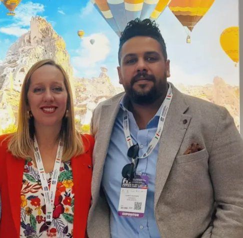 Yanina Núñez y Ahmed Mostafa estarán presentes en la caravana de Euroriente.