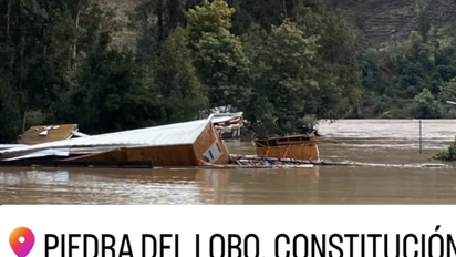 Centro turístico afectado por el sistema frontal de junio pasado.