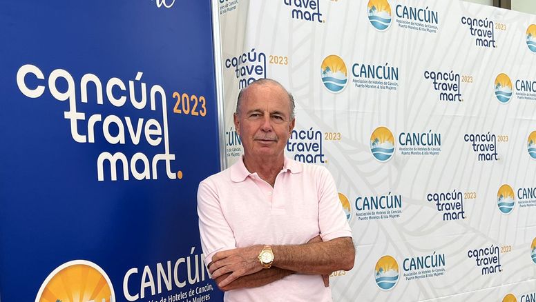 El presidente de la Asociación de Hoteles de Cancún, Puerto Morelos e Isla Mujeres, Jesús Almaguer.