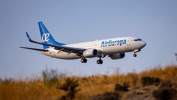 Avión de la flota de Air Europa.