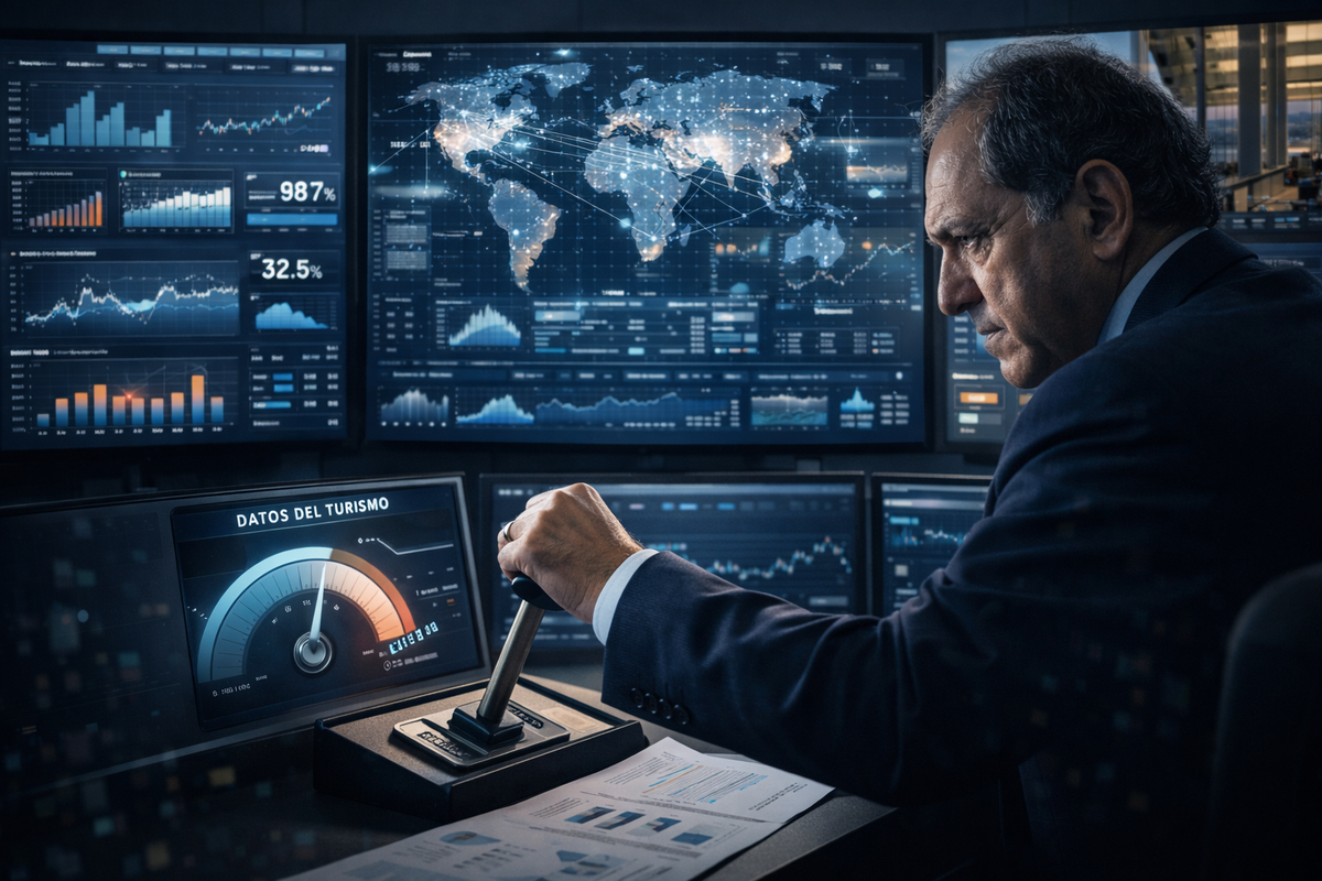 La falta de estadísticas confiables pone en crisis la medición del turismo en Argentina y obliga a repensar el sistema. Daniel Scioli avanza con la creación del Centro Nacional de Datos Turísticos.