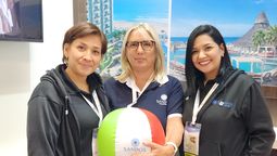 Sandos Hotels & Resorts: Sirley Gordillo, ejecutiva comercial Colombia; María Peñarrocha, directora de Ventas Sudamérica; Carmenza Mantilla, gerente de Ventas para Colombia, Perú y Ecuador.
