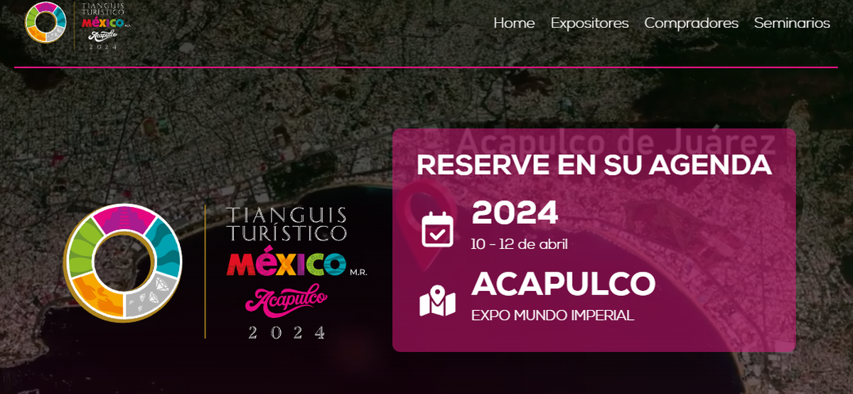 Descubre los pasos a seguir para completar el registro al Tianguis Turístico 2024 en Acapulco.