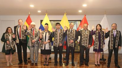 Comunidad Andina traspasa presidencia para el periodo 2023-2024