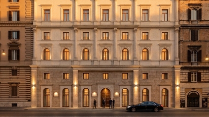 Fachada del nuevo hotel de The Meliá Collection en Roma