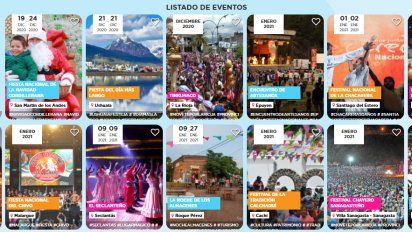 Algunas de las más de 3.000 festividades de Fiestas Argentinas.