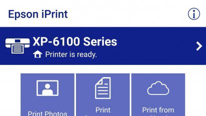 La app Epson Connect es un equipamiento tecnológico para la recepción de un hotel.&nbsp;