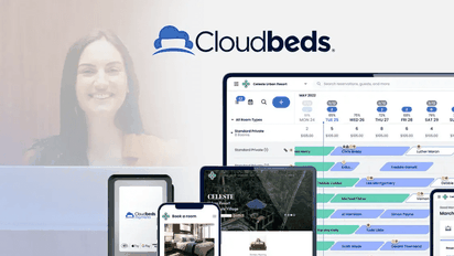 Algunos de los productos de Cloudbeds.