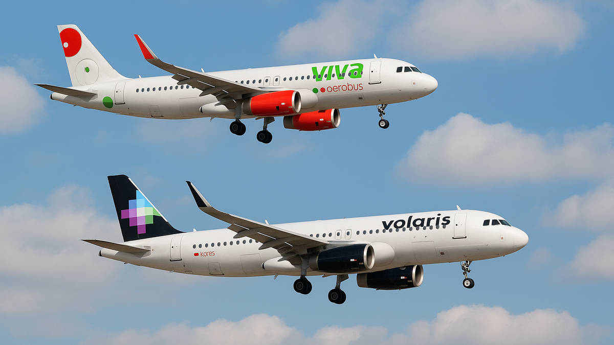 Viva Aerobus y Volaris transportaron 73.4% de los pasajeros en vuelos nacionales. Viva Aerobus y Volaris transportaron 73.4% de los pasajeros en vuelos nacionales.
