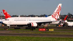 Un Boeing B-737/800 de Virgin Australia, que renovó su contrato con Sabre.