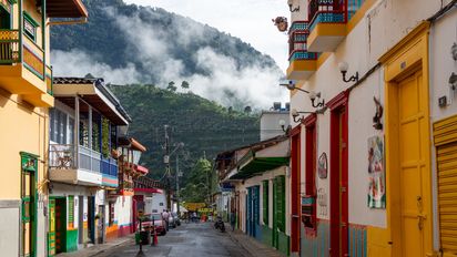 Antioquia: Jardín deslumbra con su arquitectura colonial y su vibrante parque principal.