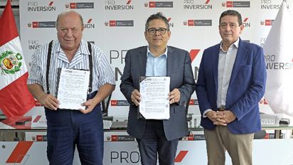 Autoridades de ProInversión y el Gobierno Regional de Tacna firmaron acuerdo para&nbsp; mejorar el transporte y promover el desarrollo económico entre Perú y Chile.