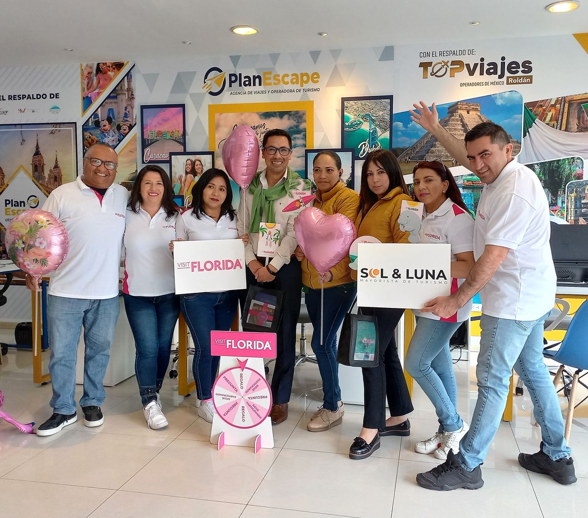 Equipo Plan Escape, incluido Wladimir Altamirano. - Ladevi Medios y Soluciones Equipo Plan Escape, incluido Wladimir Altamirano.