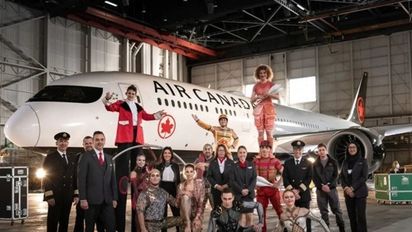 El nuevo acuerdo entre Air Canada y Cirque du Soleil se extenderá hasta diciembre de 2024.