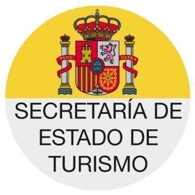 El logo de la Secretaría de Estado de Turismo de España.