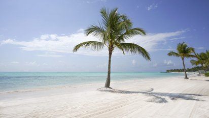 Playa Blanca, ubicado en Punta Cana, es una postal popular de todos los viajes a República Dominicana.