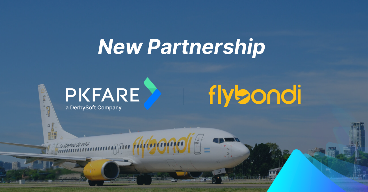 Flybondi selló una alianza con PKFARE para extender su red de distribución global.&nbsp;