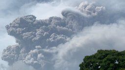 Erupción en el volcán La Soufriere, en San Vicente.